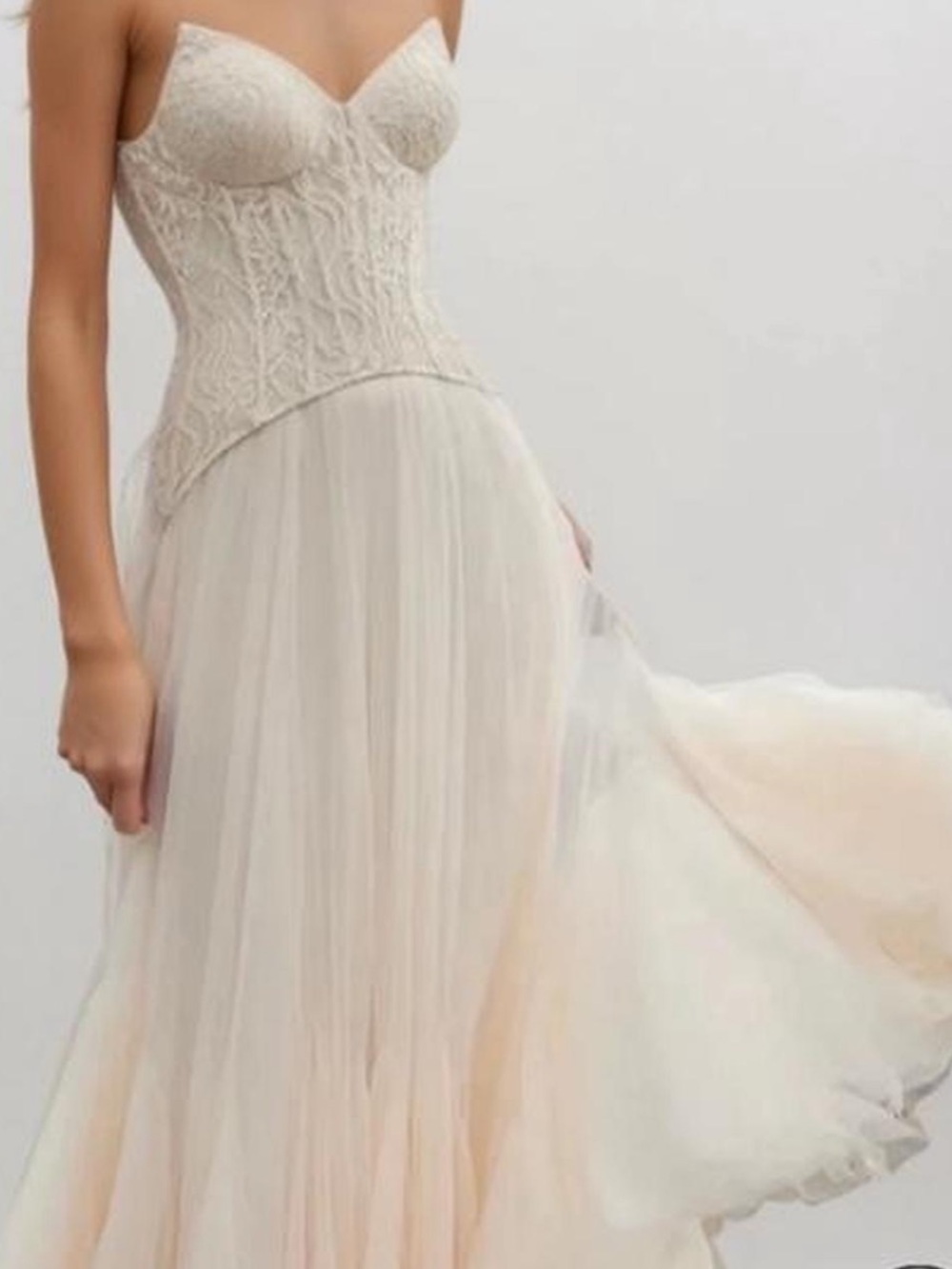 White lace dress